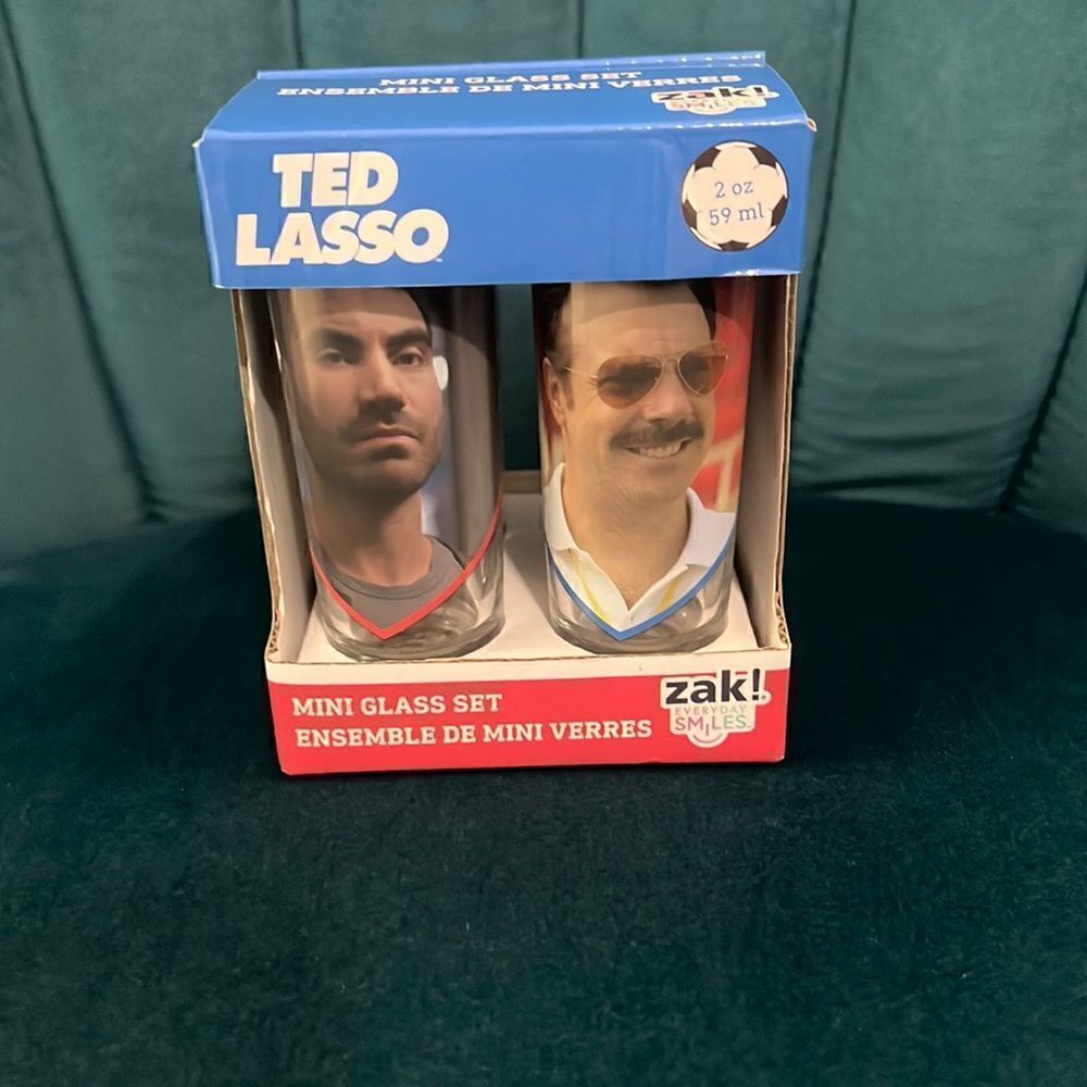 Ted Lasso Shot Glass Set 16‎ oz